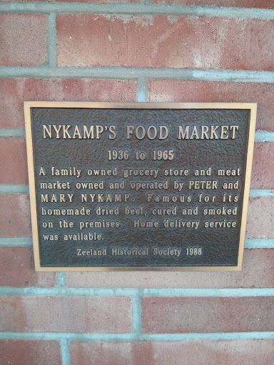 Nykamp's Food Plaque