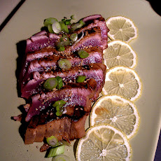 Seared and Sliced Ahi Tuna