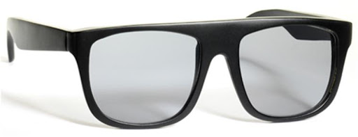 gafas de bambú negro