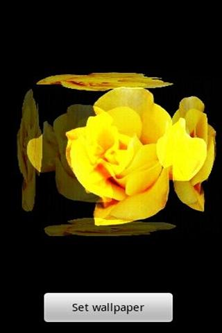 3D rose