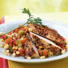 Corn and Roasted Pepper Salad