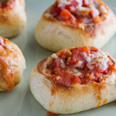 Mini Garlic and Mozzarella Bread Bowls