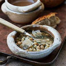 Chickpea and Pasta Soup