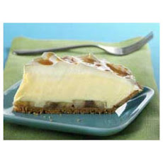 Banana Cream Pie with Caramel Drizzle