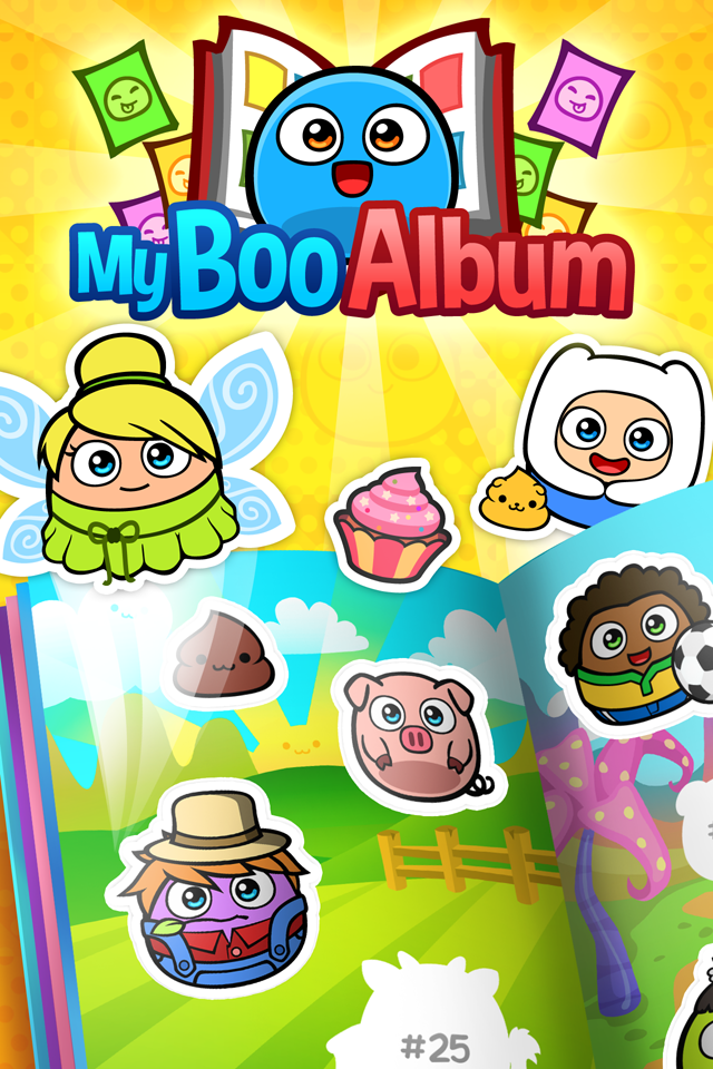 Android application My Boo Album - Sticker Book screenshort