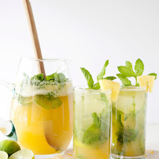 Pineapple Arugula Mojito