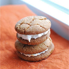 Gingersnap Caramel Sandwiches