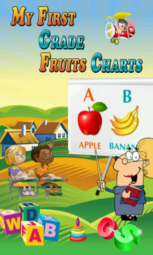 My First Grade Fruits Charts