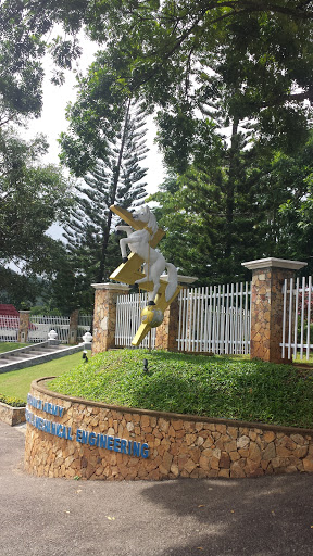 Horse Sculpture At Army School