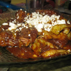 Crock Pot Greek Lamb, Artichoke & Onion Stew