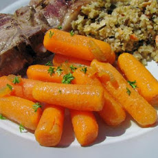 Carrots With Caramelized Ginger