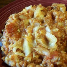 Crock Pot Cabbage Dinner