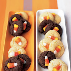Candy-Corn Sugar Cookies