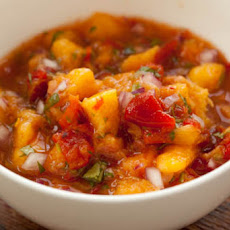 Peach and Peppadew Salsa