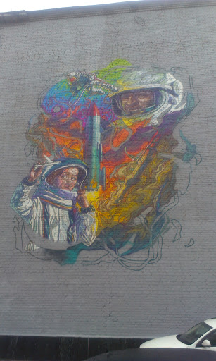 Astronauts Graffiti
