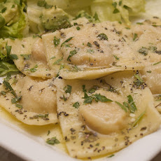 Ravioli With Sage Butter Sauce
