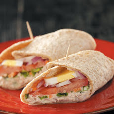 Grandma's French Tuna Salad Wraps Recipe