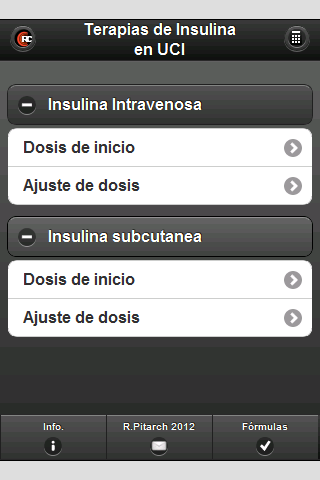 Terapias de Insulina en UCI