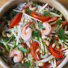 Spicy Shrimp and Green Apple Salad