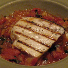 Swordfish With Tomatoes and Capers