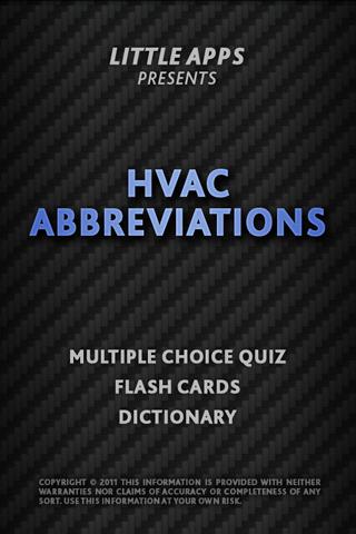 HVAC TECH ABBREVIATIONS