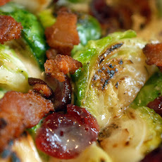 Brussel Sprouts with Fennel and Cider Cream