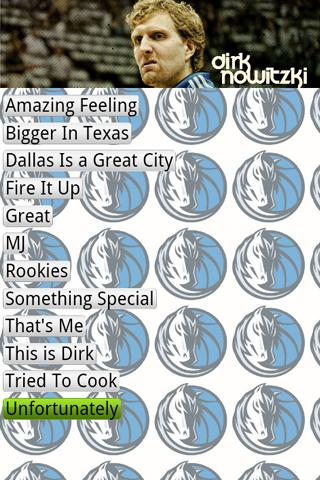 Dirk Nowitzki Soundboard