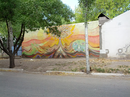 Mural Escuela Barrio 1ro De Mayo