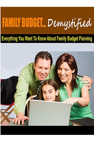 Family Budget Demystified