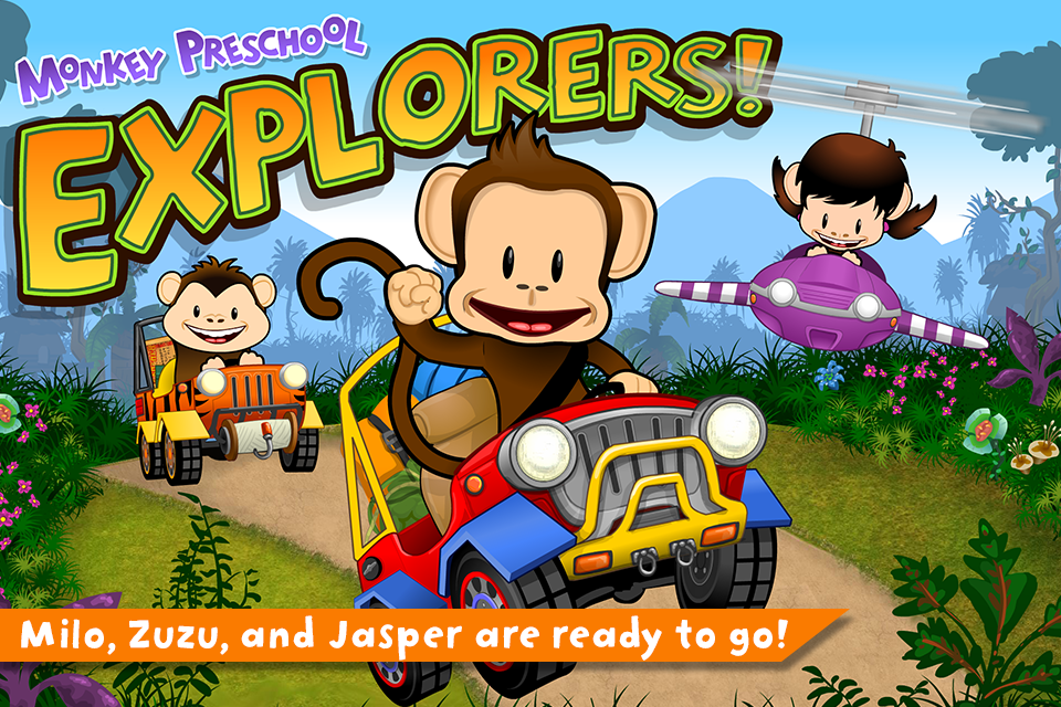 Android application Monkey Preschool Explorers screenshort