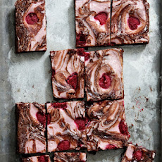 Raspberry Cheesecake Brownie