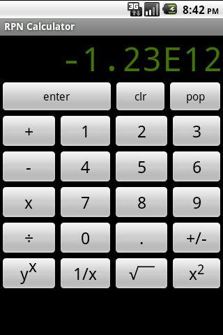 Basic RPN Calculator