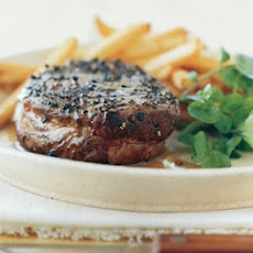 Pan-Seared Steak Au Poivre