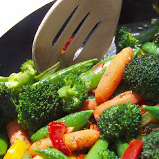 Stir-Fry with Orange Juice Sauce