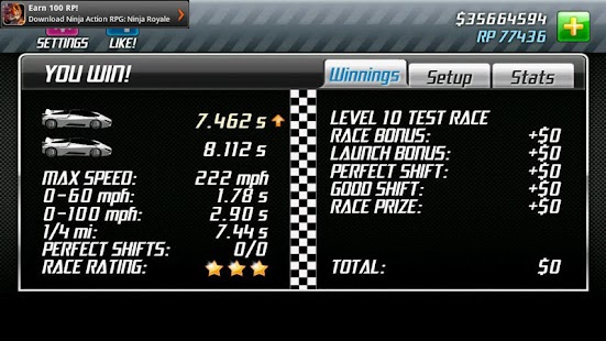   Drag Racing Pro Setups- screenshot thumbnail   