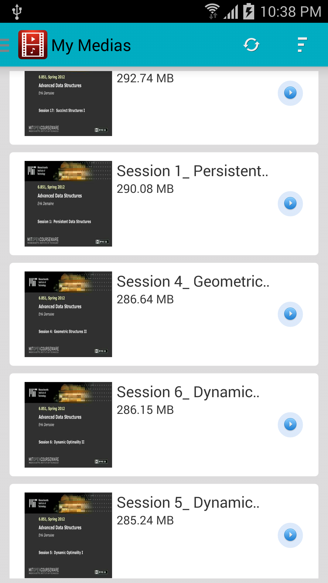 Android application Video Converter screenshort