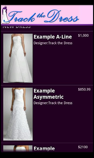 Track the Dress