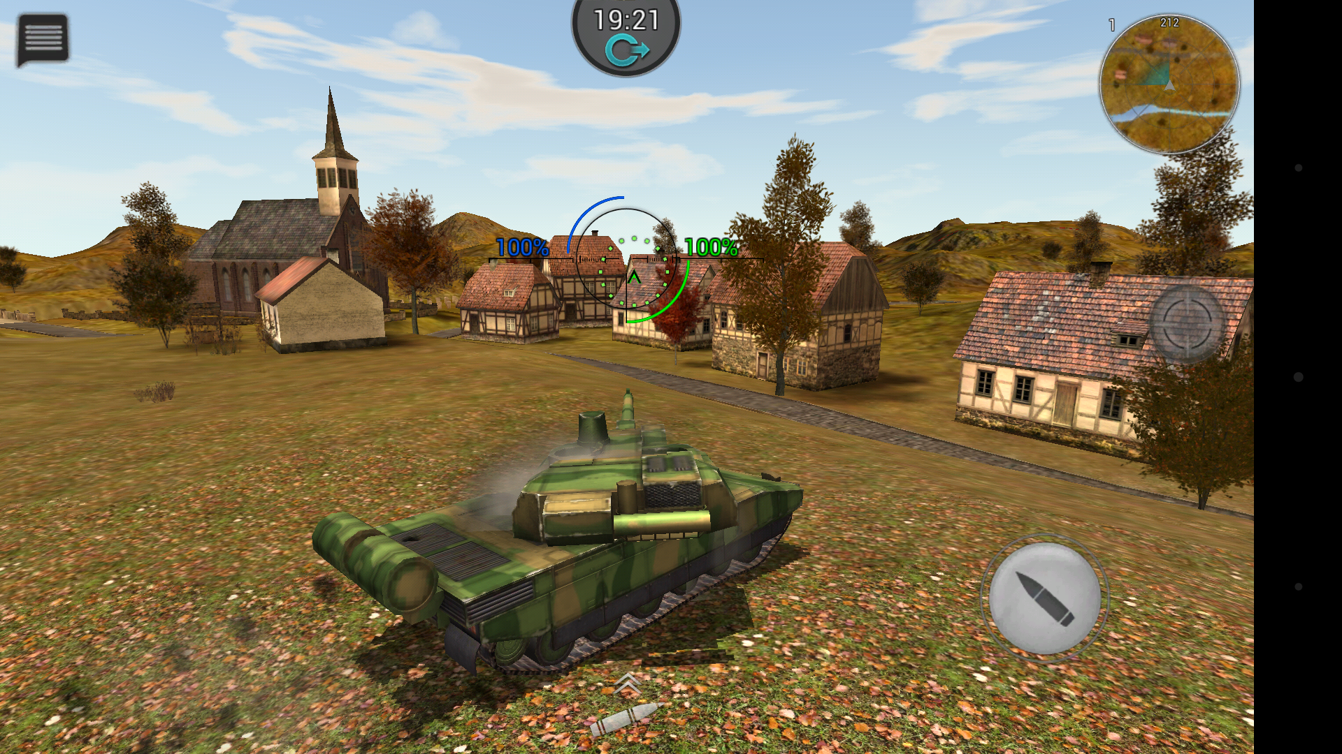Android application Tanktastic 3D tanks screenshort