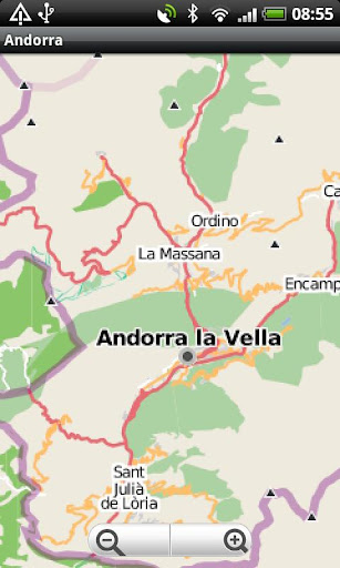 Andorra Street Map