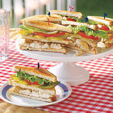 Chicken Salad Club Sandwiches