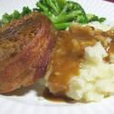 Bacon Wrapped Sausage Meatloaf
