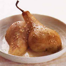 Five-Spice Roasted Pears with Sesame Seeds