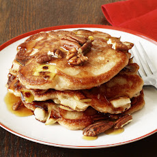 Green Apple-Sourdough Pancakes