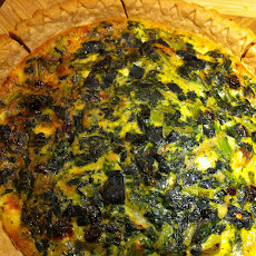 Savory-Sweet Kale Quiche