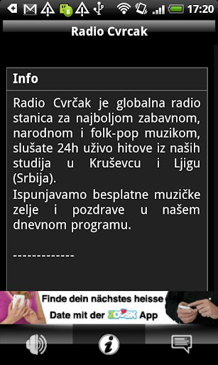 【免費音樂App】Radio Cvrčak-APP點子