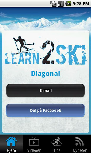 Diagonalgang teknikk-app