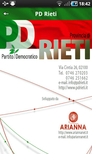 PD Provincia di Rieti