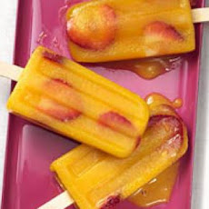 Strawberry-Mango Ice Pops