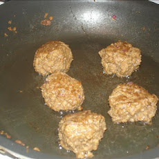 Vegetarian Swedish Meatballs