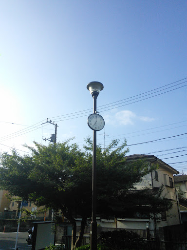 長津田第二公園　時計
